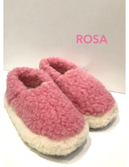 Zapatillas de lana 100%