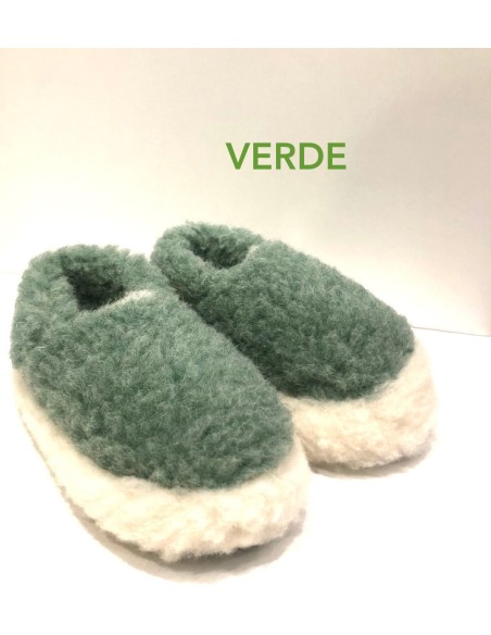 Wool slippers 100%