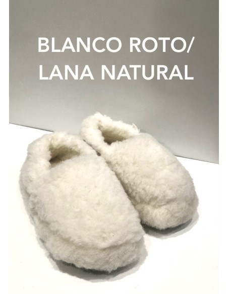 Wool slippers 100%