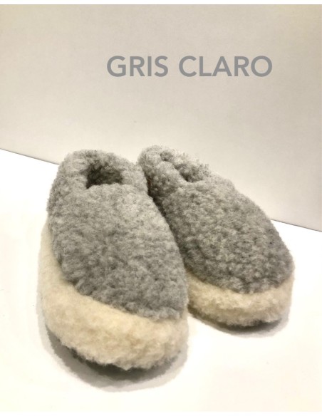 Zapatillas de lana 100%