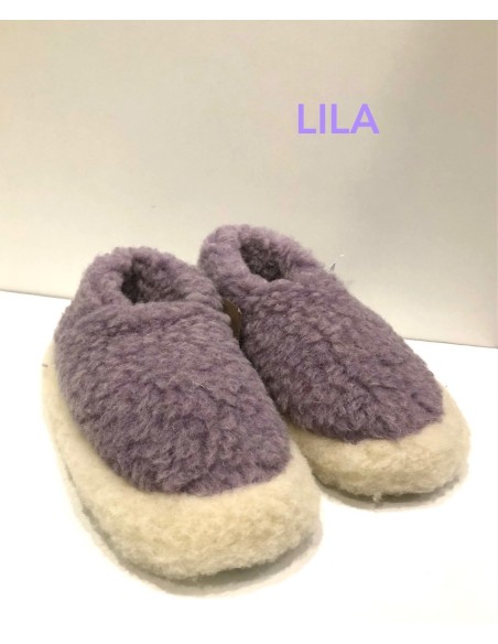 Wool slippers 100%