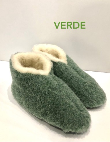 Wool boot style sneakers 100%