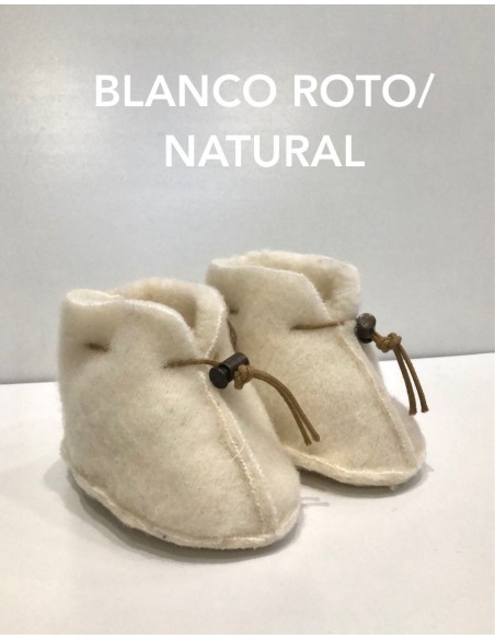 Children's wool booties 100%