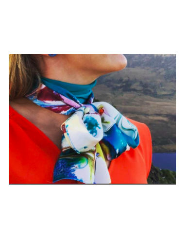 SILK SCARF 100%
