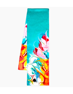SILK SCARF 100% 2
