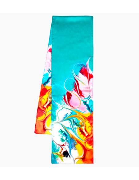 SILK SCARF 100%