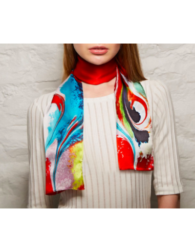 SILK SCARF 100%