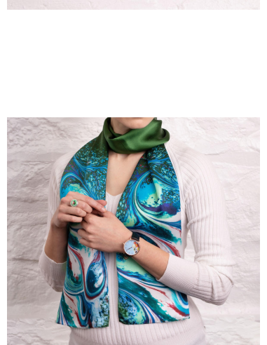 SILK SCARF 100%
