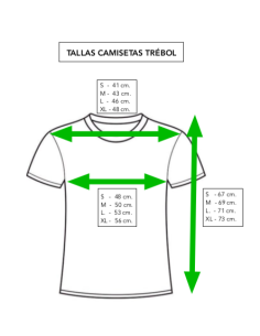 GRANITE GREEN T-SHIRT WITH EMBROIDERED TREBOL 2