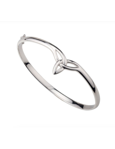 BRACELET WITH SILVER TRIQUETTE