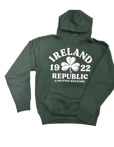 SUDADERA VERDE TREBOL DE IRLANDA