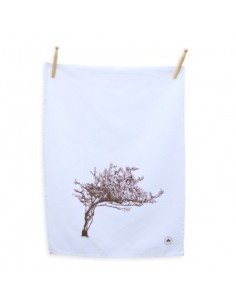 Tea towel tree and wind / Tablecloth for two people
