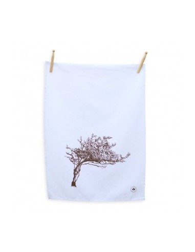 Paño cocina árbol y viento / Mantelito para dos personas