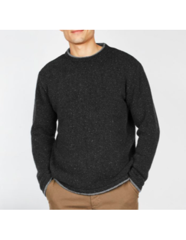Dark grey heather sweater 95% wool and 5%...