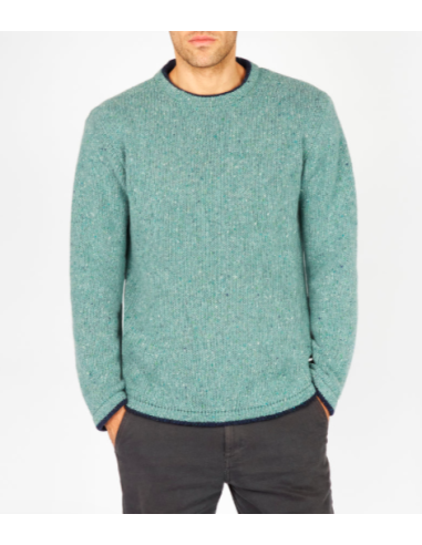 Jersey liso calabaza 95% lana y 5% cashemere
