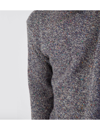 Dark blue heather sweater 95% wool and 5%...