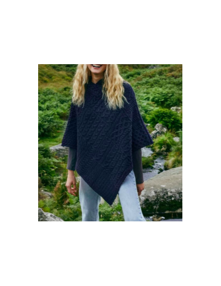 PONCHO LANA EXTRA SUAVE