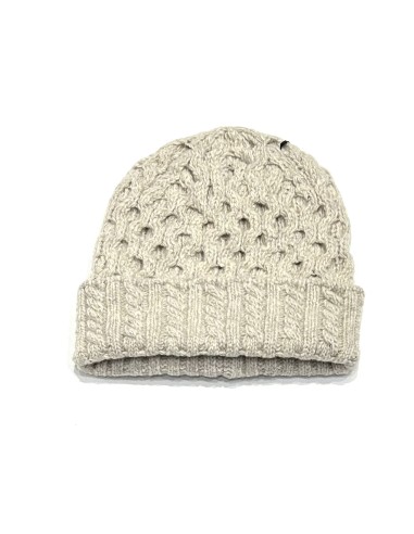Gorro de lana estilo ARAN