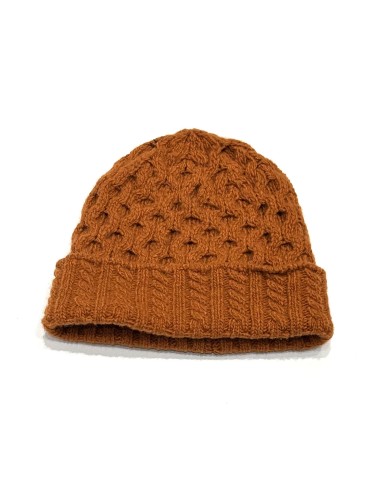 Gorro de lana estilo ARAN
