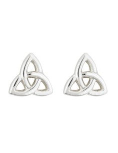 "Trinity Knot" earrings in nut