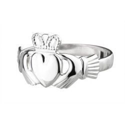 Buy Claddagh Ring in Silver Made in Ireland.
