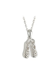 Handmade Celtic Pendant Dance shoes pendant.