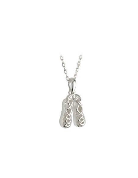 Handmade Celtic Pendant Dance shoes pendant.