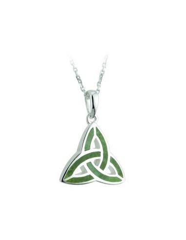 "Trinity knot" Pendant with Connemara marble Celtic Pendant