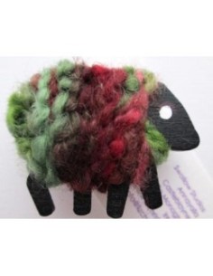 Broche lana oveja 2
