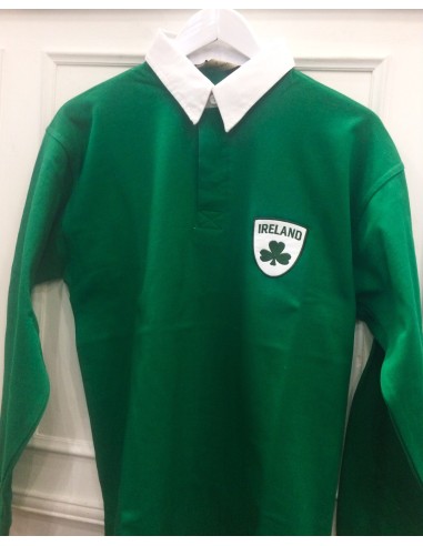 GREEN RUGBY POLO SHIRT "IRELAND"