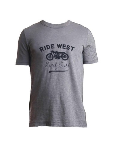 Camiseta de algodón "RIDE WEST"