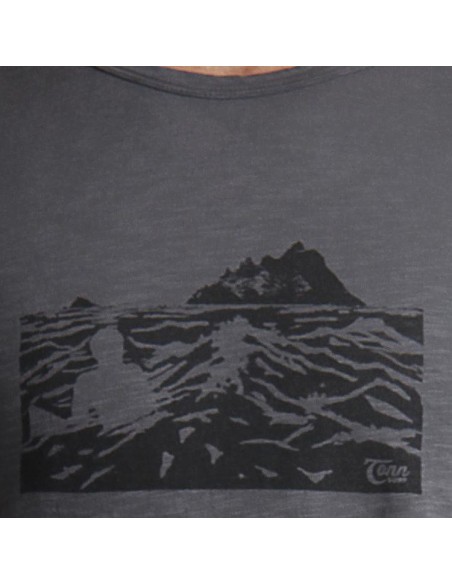 Camiseta algodón orgánico "Island"