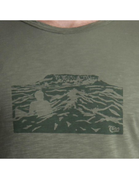 Organic cotton T-shirt "Island"