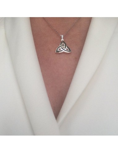 "Trinity knot" Pendant with Connemara marble Celtic Pendant