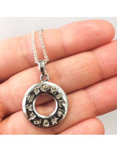 Pendant 12 Celtic Symbols Handmade Celtic Pendant.