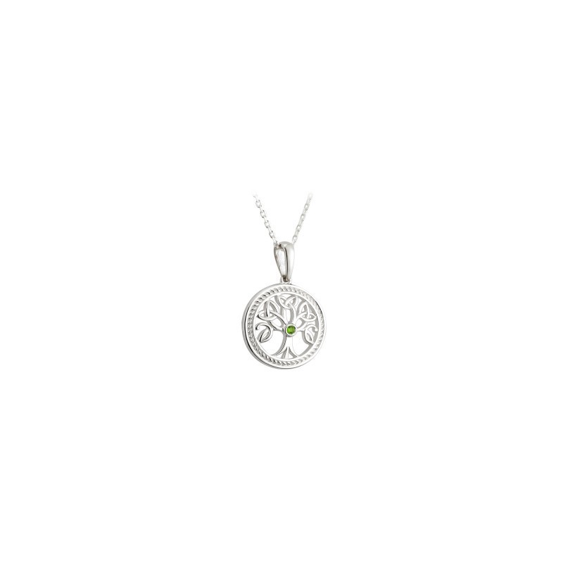 Celtic Tree of Life Pendant Small Silver