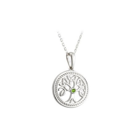 Celtic Tree of Life Pendant Small Silver