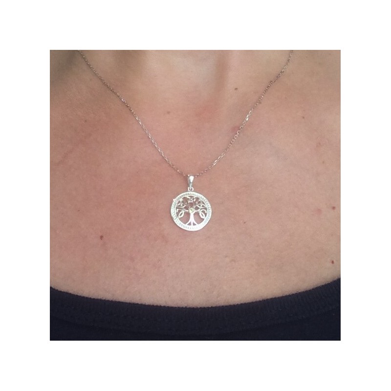 Celtic Tree of Life Pendant Small Silver