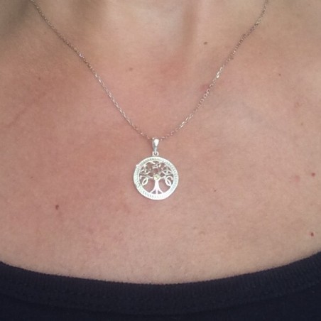 Celtic Tree of Life Pendant Small Silver