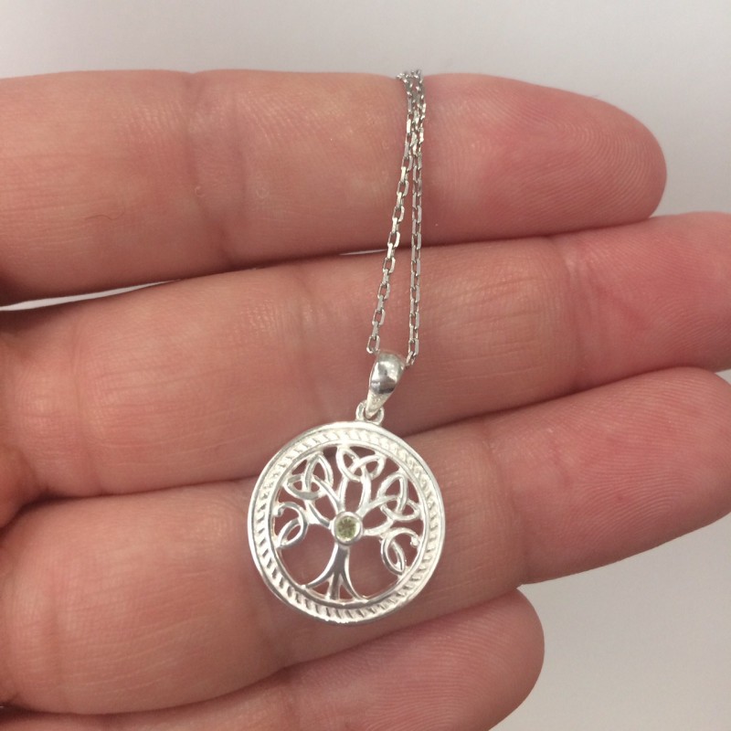 Celtic Tree of Life Pendant Small Silver