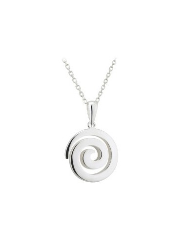Silver Celtic Spiral