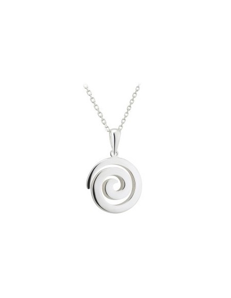 Silver Celtic Spiral