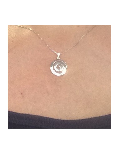 Silver Celtic Spiral