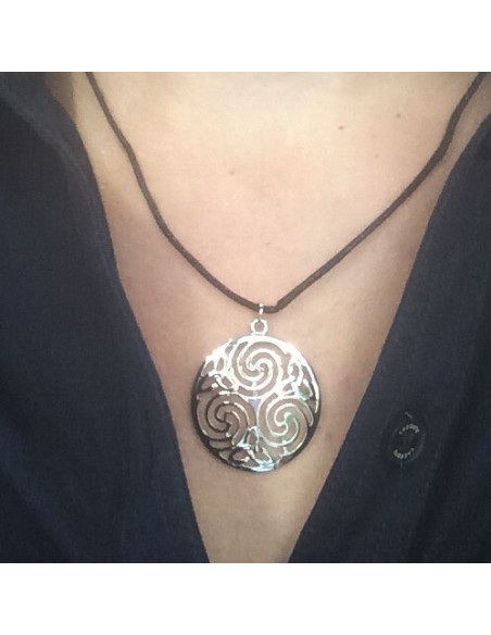 Celtic Triskel Pendant Metal