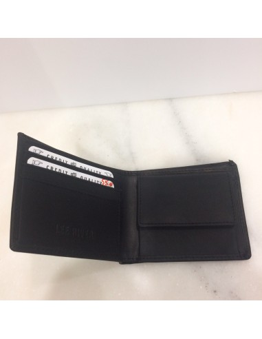 Cartera hombre Seán con bolsillo para monedas