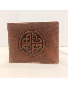 Conan men's wallet embossed with a Celtic knot 2