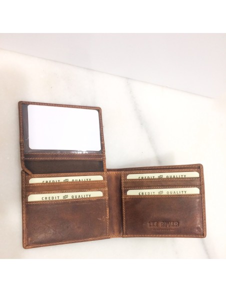 Conan men's wallet embossed with a Celtic knot