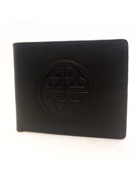 Conan men's wallet embossed with a Celtic knot