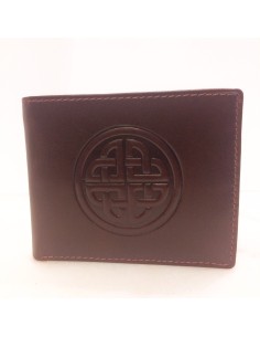Conan men's wallet embossed with a Celtic knot