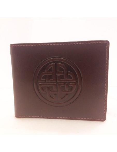 Conan men's wallet embossed with a Celtic knot